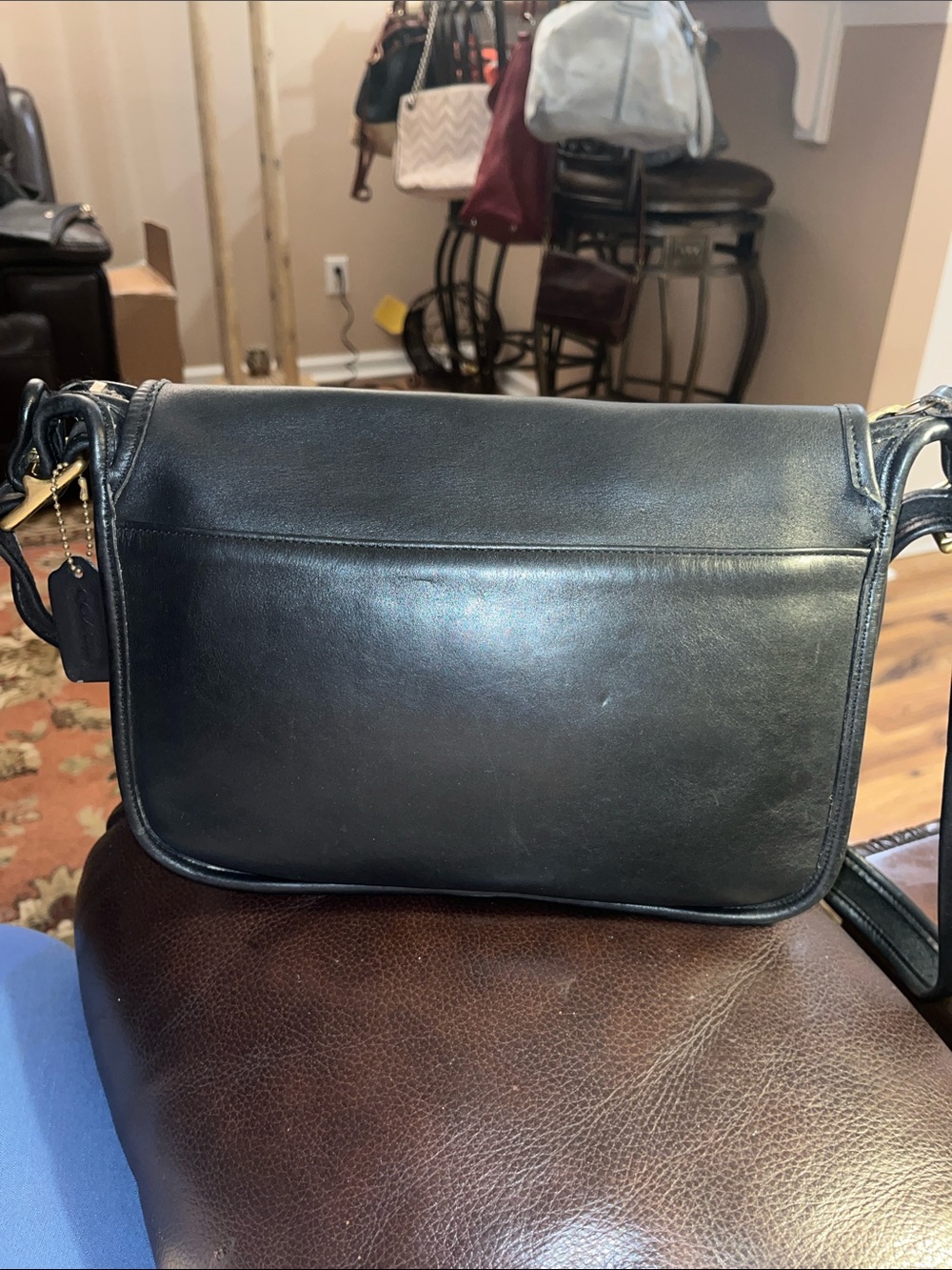 EUC Authentic Vintage Coach Patricia Legacy Cow Leather Handbag/Crossbody 1999 - Picture 3 of 7